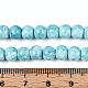 Baking Paint Glass Beads Strands(X-DGLA-N016-6mm-08)-4