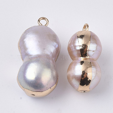 Natural Cultured Freshwater Pearl Pendants(BSHE-N008-01A)-3