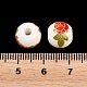 Floral Printed Porcelain Beads(PORC-Q199-10mm-15)-3