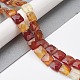 Natural Red Agate Beads Strands(G-K359-B11-01)-2