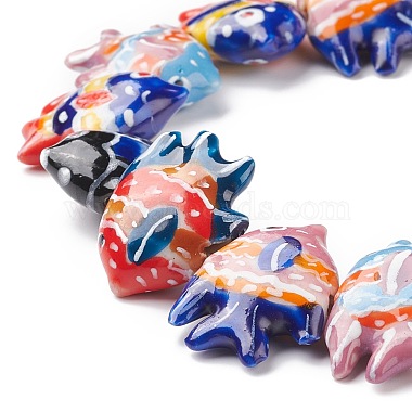 Handmade Porcelain Beads(PORC-G002-54J)-2