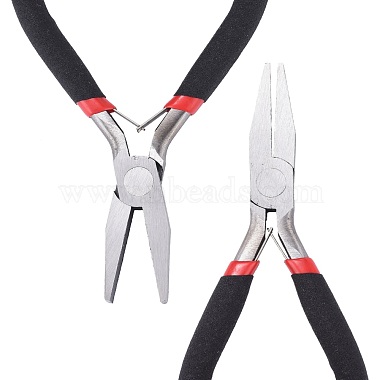 Carbon Steel Flat Nose Pliers for Jewelry Making Supplies(P019Y)-3