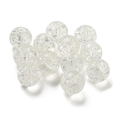 Clear Round Glass Beads