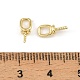 Brass Cup Peg Bails(KK-CBA217A-04G)-3