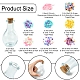 Star Heart PVC Plastic Paillette/Sequins Beads Wish Bottle DIY Making Kits(DIY-FS0007-59)-4