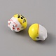 Handmade Porcelain Beads(PORC-WH0016-02D)-2