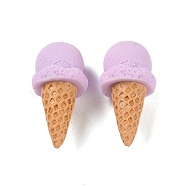 Imitation Food Resin Ice Cream Display Decorations, Dollhouse Decorations Accessories, Plum, 34x16.5mm(RESI-P040-01A)