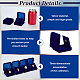 Flocking ABS Plastic Badge and Medal Keepsake Boxes(CON-WH0200-02G)-3