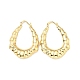 Rack Plating Brass Bamboo Hoop Earrings for Women(EJEW-G288-34G)-1