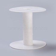 Plastic Spools, White, 7.1x7.1cm(TOOL-XCP0001-22)