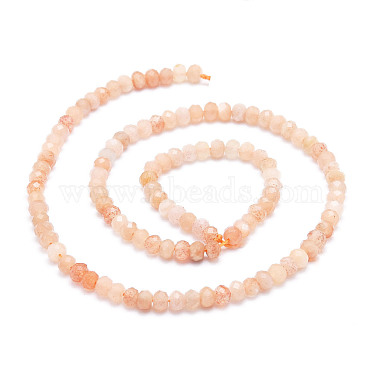 Natural Sunstone Beads Strands(G-E569-H11)-2