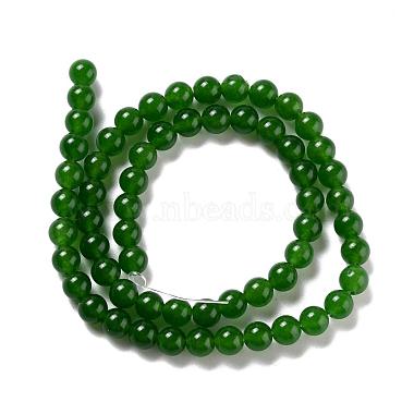 Natürliche und gefärbte Perle Malaysia Jade Stränge(X-G-A146-6mm-A28)-7