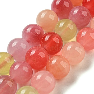 Round Natural Agate Beads