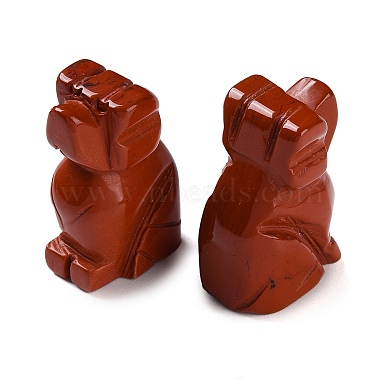 Natural Red Jasper Carved Healing Figurines(G-B062-03A)-2