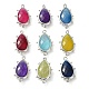 Dyed Natural Jade Connector Charms(G-G012-05P-D)-1