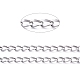 Tarnish Resistant 304 Stainless Steel Curb Chains(CHS-P010-02P)-3