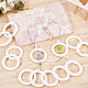 12Pcs Ring Silicone Beads(SIL-DC0001-78)-5