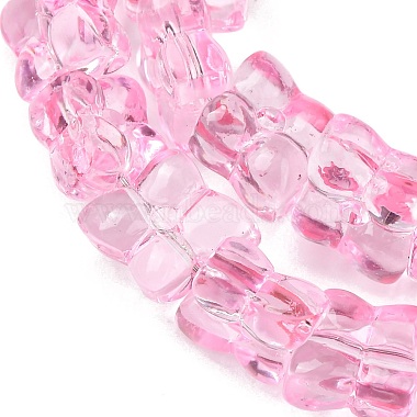 Transparent Glass Beads Strands(GL-CBAAE04-01B)-3