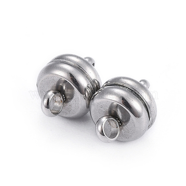 Stainless Steel Color Rondelle Stainless Steel Clasps