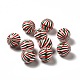 Christmas Theme Printed Natural Wooden Beads(WOOD-L020-A04)-1
