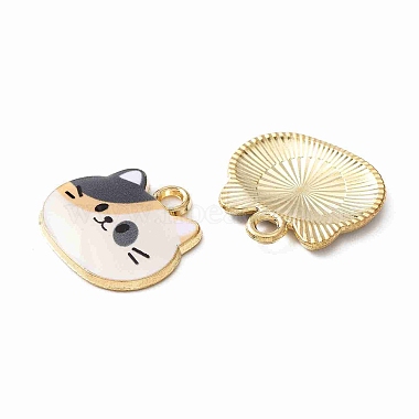 Alloy Enamel Pendants(ENAM-CJC0011-61G-LG)-1