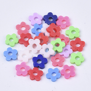Handmade Polymer Clay Beads Strands(X-CLAY-R086-02)-3