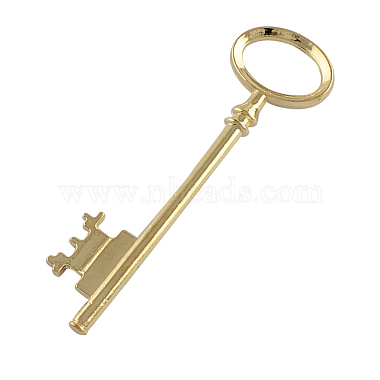 Golden Key Alloy Big Pendants