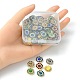 60Pcs 6 Colors Rhinestone Buttons(RB-YW0001-08)-4