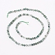 Chapelets de perles en agate mousse naturelle(G-E560-E04-4mm)-2