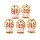 Baking Paint Glass Enamel Beads(GLAA-B035-01E)-1