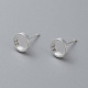 304 Stainless Steel Stud Earring Findings(X-STAS-H410-07S-C)-1