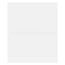 Ultra Thin Silicone Rubber Membrane & Film, Rectangle, Clear, 315x378x0.5mm(AJEW-WH0348-291)