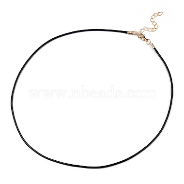 Waxed Cotton Cord Necklace Making(MAK-YWC0001-01KC-01)-2