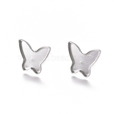Stainless Steel Color Stainless Steel Earring Settings