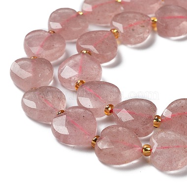 Natural Strawberry Quartz Beads Strands(G-B044-B11-01)-4