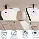 2Pcs ABS Plastic Devil Heart Rear Bumper Warning Handle Ring(HJEW-SP0001-51A)-5