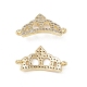Brass Micro Pave Clear Cubic Zirconia Connetor Charms(KK-E068-VB047)-1