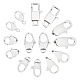 14Pcs 7 Style Polished 316 Surgical Stainless Steel Lobster Claw Clasps(STAS-UN0023-46)-1