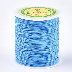 Nylon Thread, Cornflower Blue, 1.5mm, about 120.29 yards(110m)/roll(NWIR-S007-21)