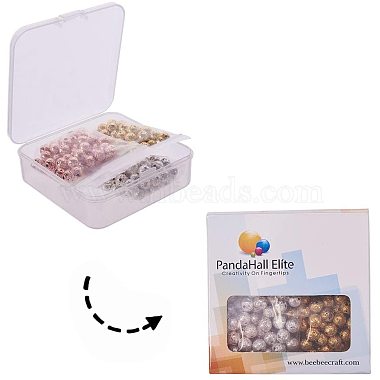 perles de roche de lave naturelle électrolytique(G-PH0034-26)-7