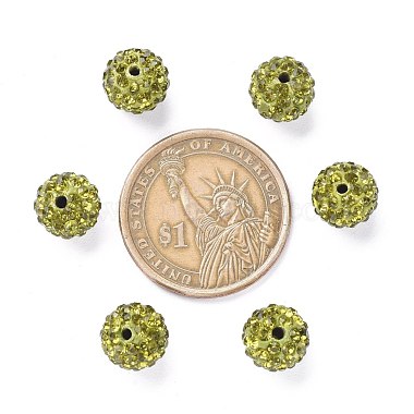Pave Disco Ball Beads(RB-A130-10mm-2)-3