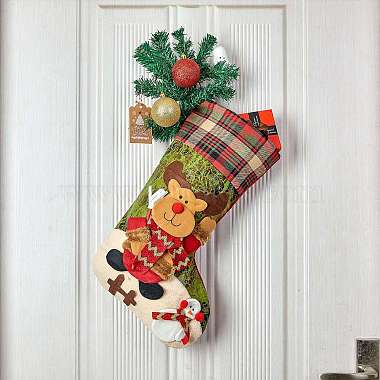 3Pcs 3 Style Christmas Socks Gift Bags(HJEW-SZ0001-10)-5