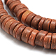Dyed Natural Coconut Disc Bead Strands(COCB-O003-07I)-2