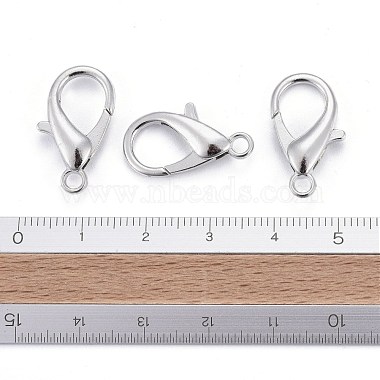 Zinc Alloy Lobster Claw Clasps(E107-P-NF)-5