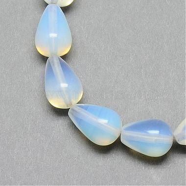 14mm Drop Opalite Beads