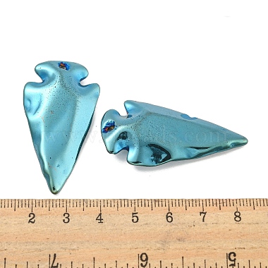 pendentifs en hématite synthétique non magnétique galvanisés(G-C136-03E)-3