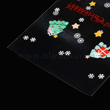 Selbstklebende Backbeutel aus Kunststoff zum Thema Weihnachten(ABAG-F006-03)-6