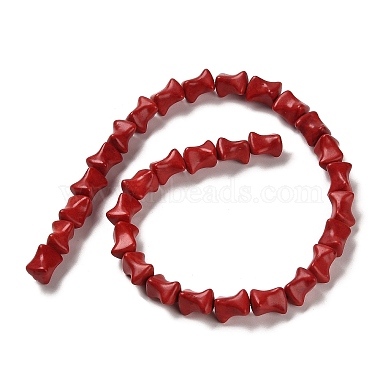 Synthetic Howlite Beads Strands(TURQ-F018-10)-3