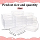 50Pcs PP Plastic Bead Containers with Hinged Lid(CON-DR0001-09)-2