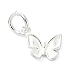 925 Sterling Silver Butterfly Charms(STER-M119-14S)-1